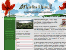 Tablet Screenshot of giardinodidiana.com